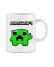 Minecraft puodelis super meat boy